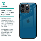 Cobalt Blue Glass Case for iPhone 14 Pro