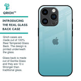 Arctic Blue Glass Case For iPhone 14 Pro