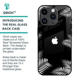 Zealand Fern Design Glass Case For iPhone 14 Pro