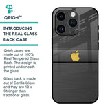 Grey Metallic Glass Case For iPhone 14 Pro