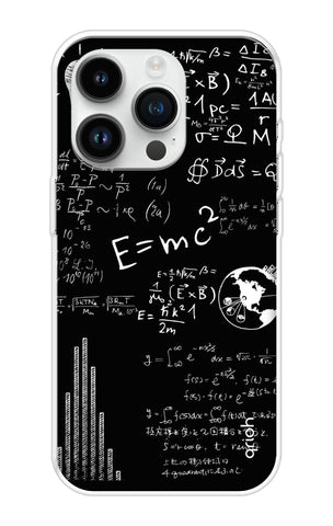 Equation Doodle iPhone 14 Pro Back Cover