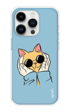 Attitude Cat iPhone 14 Pro Back Cover
