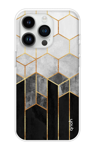 Hexagonal Pattern iPhone 14 Pro Back Cover