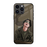 Blind Fold iPhone 14 Pro Max Glass Back Cover Online