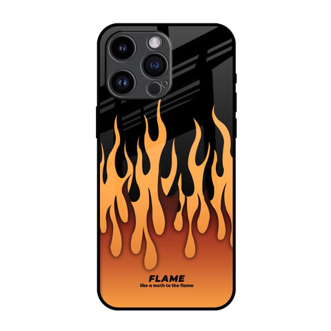 Fire Flame iPhone 14 Pro Max Glass Back Cover Online