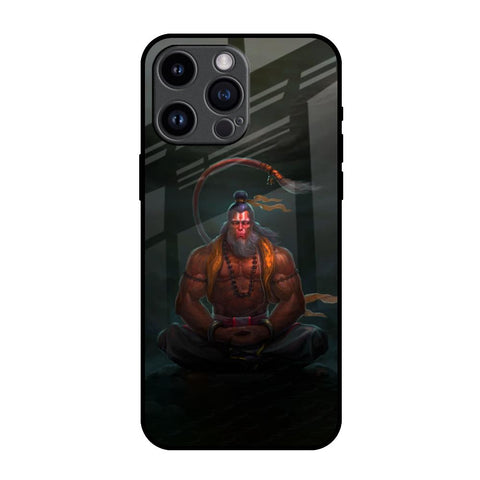Lord Hanuman Animated iPhone 14 Pro Max Glass Back Cover Online