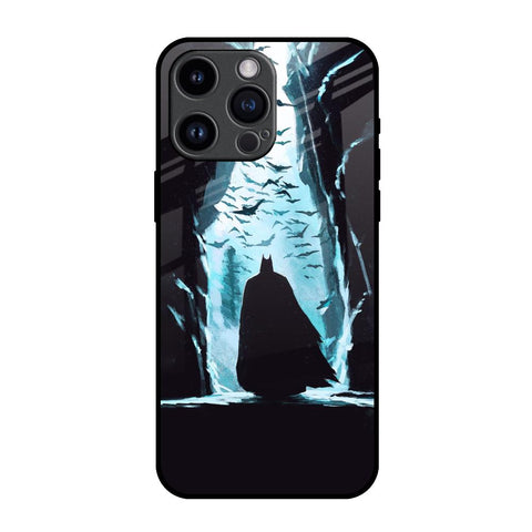Dark Man In Cave iPhone 14 Pro Max Glass Back Cover Online