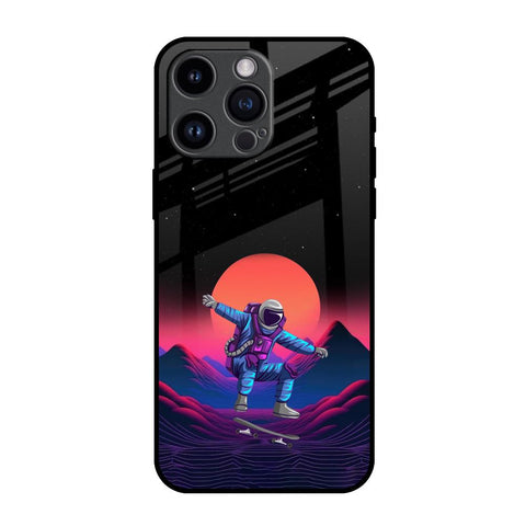 Retro Astronaut iPhone 14 Pro Max Glass Back Cover Online