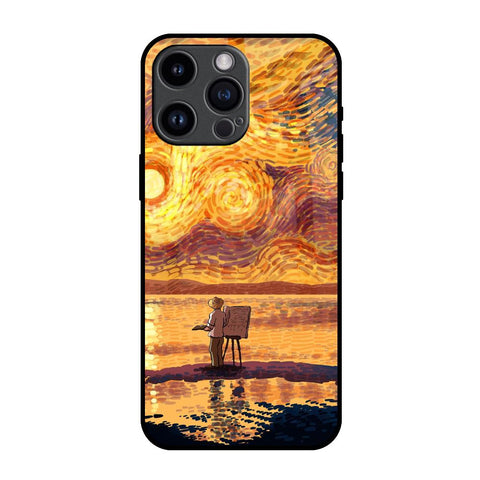 Sunset Vincent iPhone 14 Pro Max Glass Back Cover Online