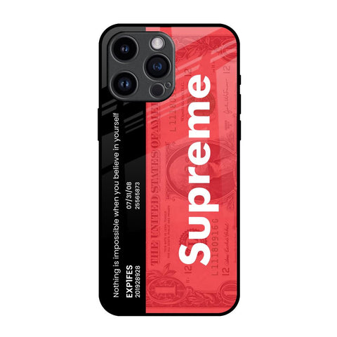 Supreme Ticket iPhone 14 Pro Max Glass Back Cover Online