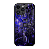 Techno Color Pattern iPhone 14 Pro Max Glass Back Cover Online