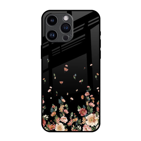 Floating Floral Print iPhone 14 Pro Max Glass Back Cover Online