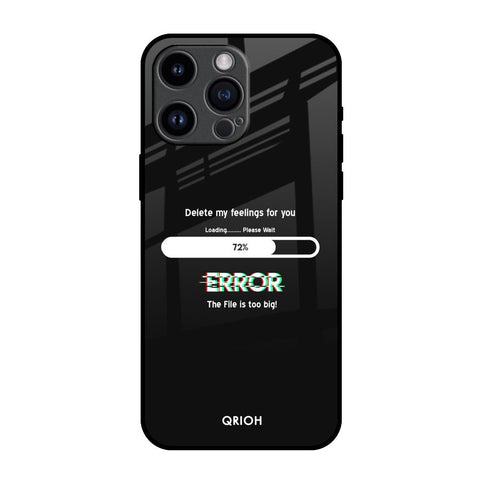 Error iPhone 14 Pro Max Glass Back Cover Online