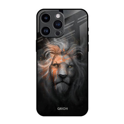 Devil Lion iPhone 14 Pro Max Glass Back Cover Online