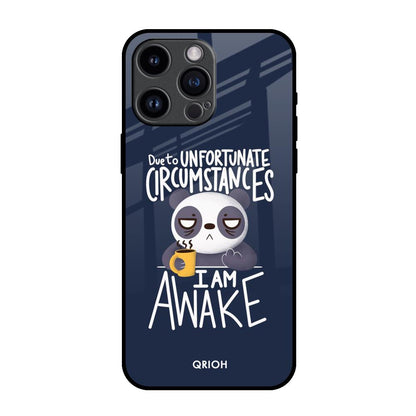 Struggling Panda iPhone 14 Pro Max Glass Back Cover Online