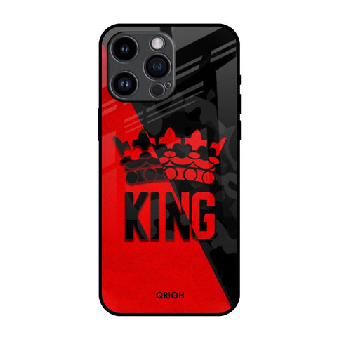 I Am A King iPhone 14 Pro Max Glass Back Cover Online