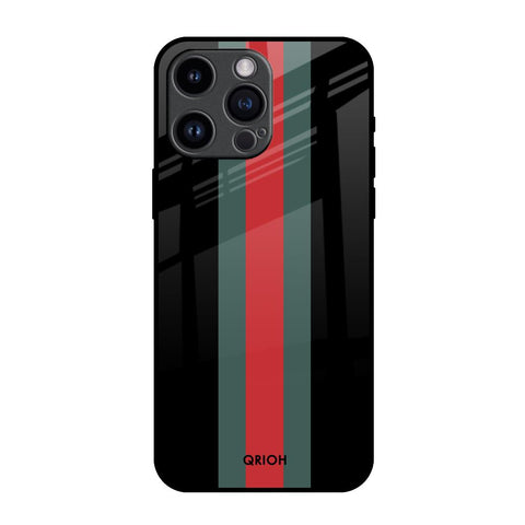Vertical Stripes iPhone 14 Pro Max Glass Back Cover Online