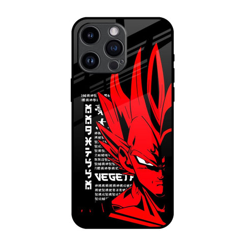 Red Vegeta iPhone 14 Pro Max Glass Back Cover Online