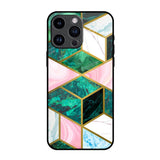Seamless Green Marble iPhone 14 Pro Max Glass Back Cover Online