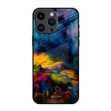Multicolor Oil Painting iPhone 14 Pro Max Glass Back Cover Online