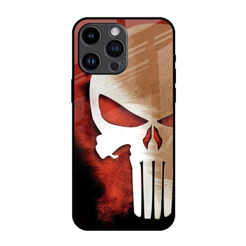 Red Skull iPhone 14 Pro Max Glass Back Cover Online