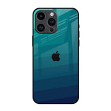 Green Triangle Pattern iPhone 14 Pro Max Glass Back Cover Online