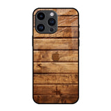 Wooden Planks iPhone 14 Pro Max Glass Back Cover Online