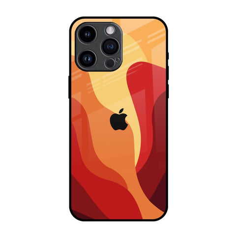 Magma Color Pattern iPhone 14 Pro Max Glass Back Cover Online