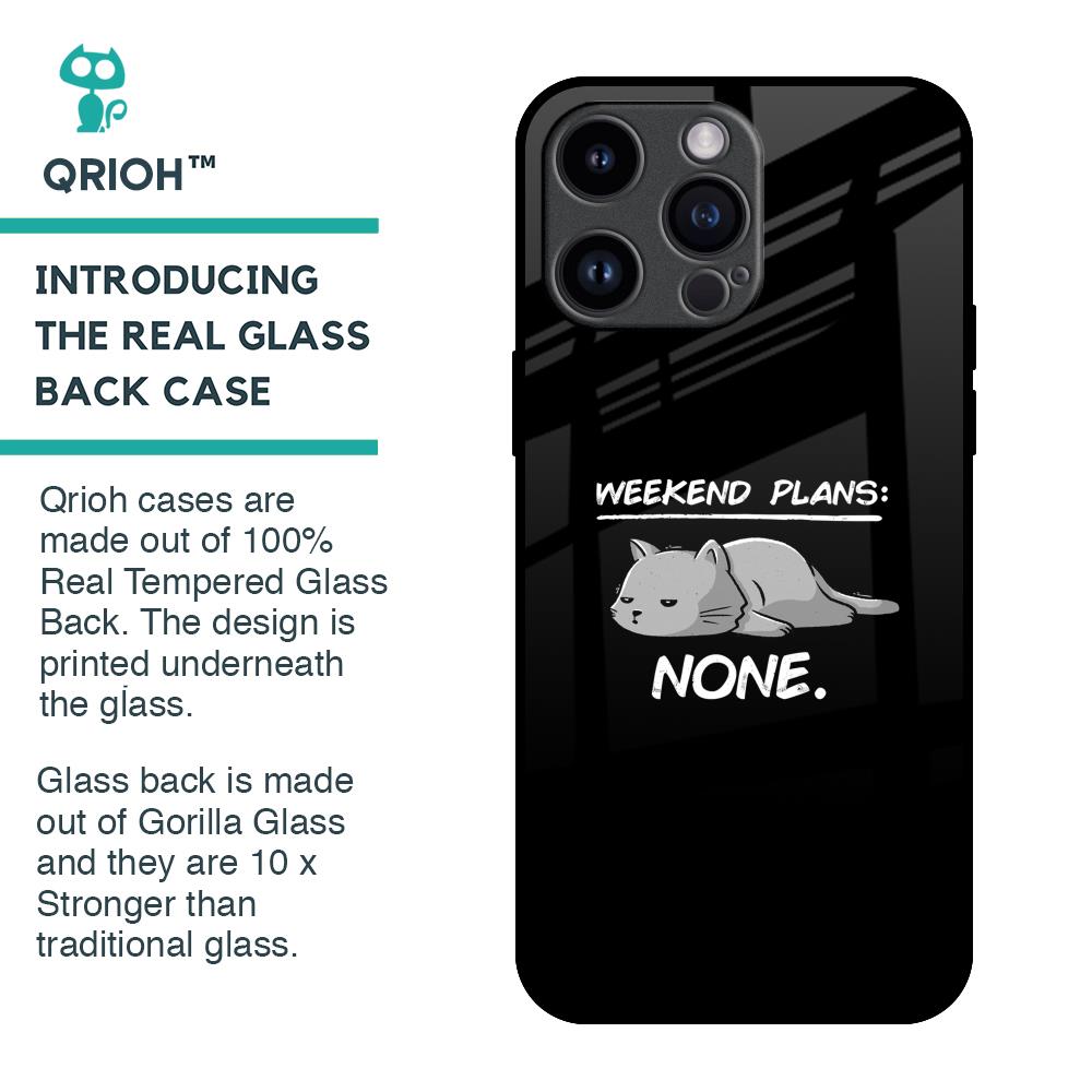 Weekend Plans Glass Case for iPhone 14 Pro Max