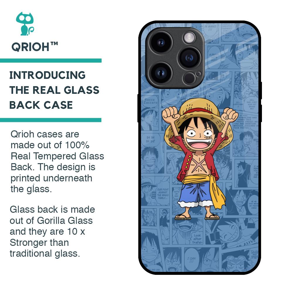 Chubby Anime Glass Case for iPhone 14 Pro Max