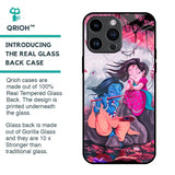 Radha Krishna Art Glass Case for iPhone 14 Pro Max