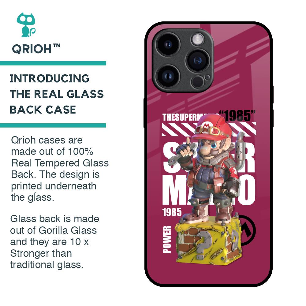 Gangster Hero Glass Case for iPhone 14 Pro Max
