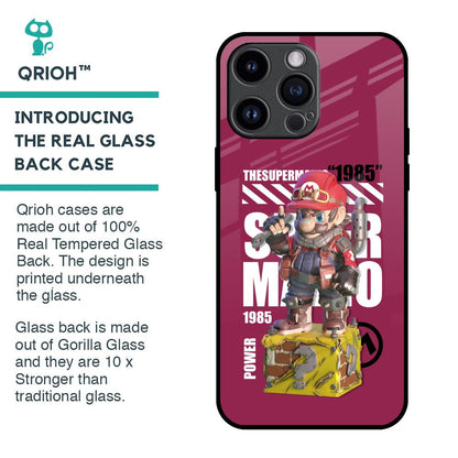 Gangster Hero Glass Case for iPhone 14 Pro Max