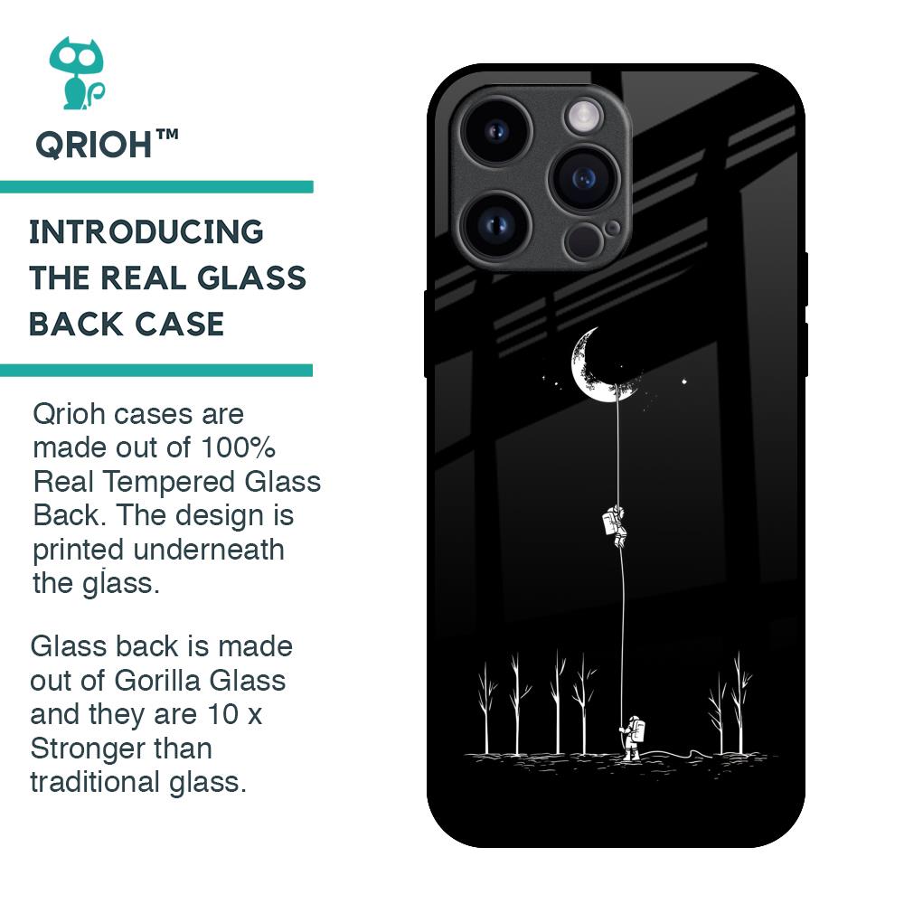Catch the Moon Glass Case for iPhone 14 Pro Max