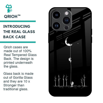 Catch the Moon Glass Case for iPhone 14 Pro Max