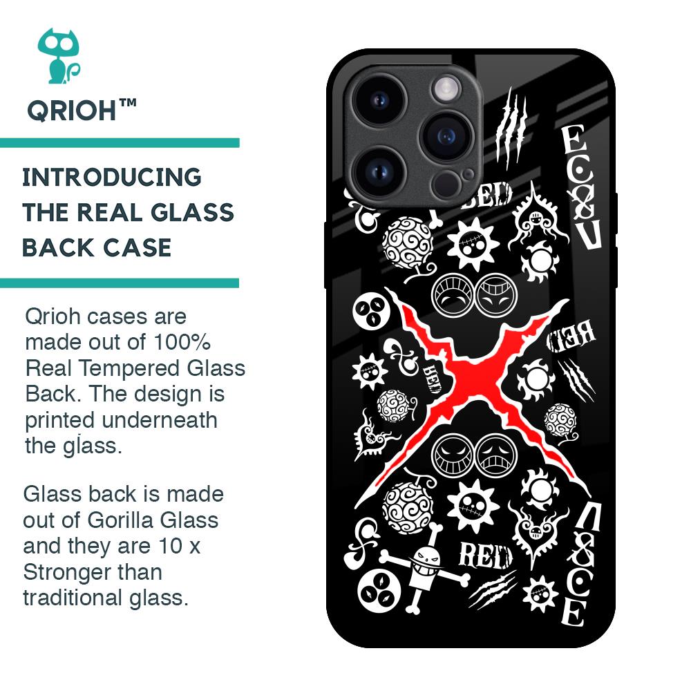 Red Zone Glass Case for iPhone 14 Pro Max