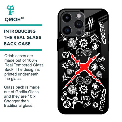 Red Zone Glass Case for iPhone 14 Pro Max