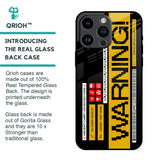Aircraft Warning Glass Case for iPhone 14 Pro Max