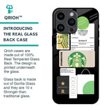 Coffee Latte Glass Case for iPhone 14 Pro Max