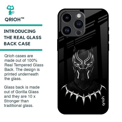 Dark Superhero Glass Case for iPhone 14 Pro Max