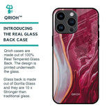 Crimson Ruby Glass Case for iPhone 14 Pro Max