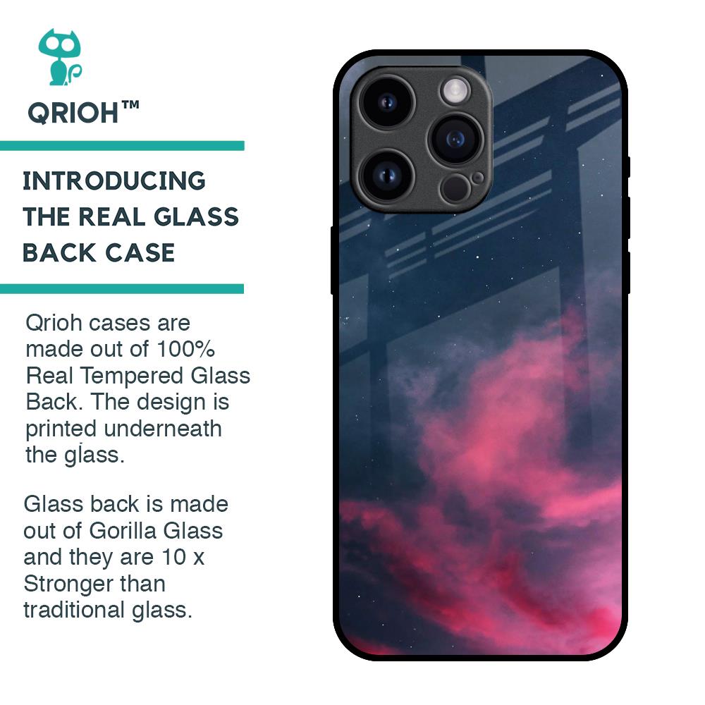 Moon Night Glass Case For iPhone 14 Pro Max