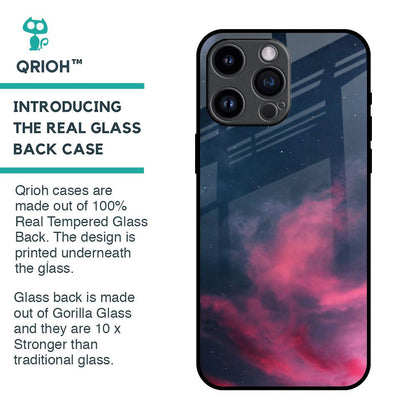 Moon Night Glass Case For iPhone 14 Pro Max