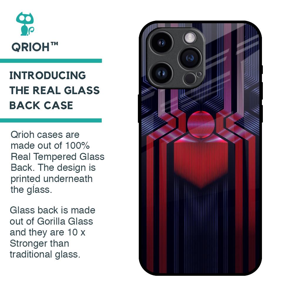 Super Art Logo Glass Case For iPhone 14 Pro Max