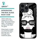 Girl Boss Glass Case For iPhone 14 Pro Max