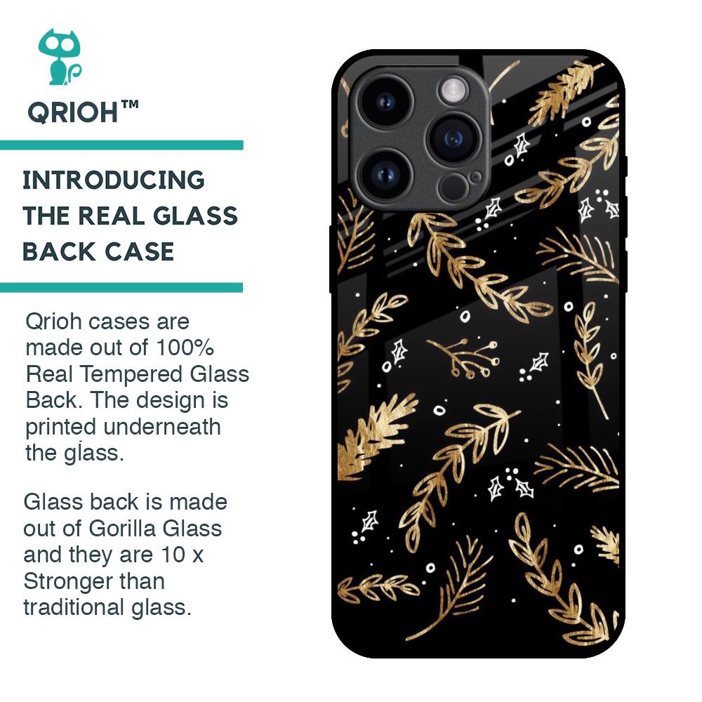 Autumn Leaves Glass Case for iPhone 14 Pro Max