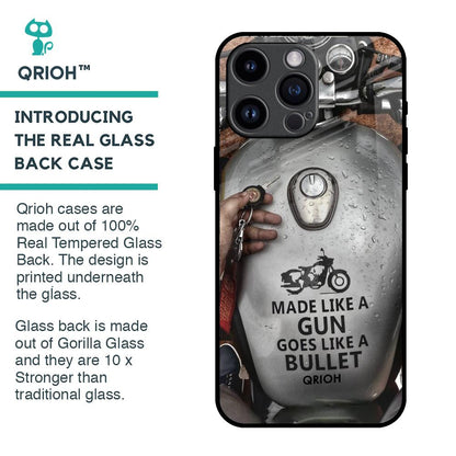 Royal Bike Glass Case for iPhone 14 Pro Max