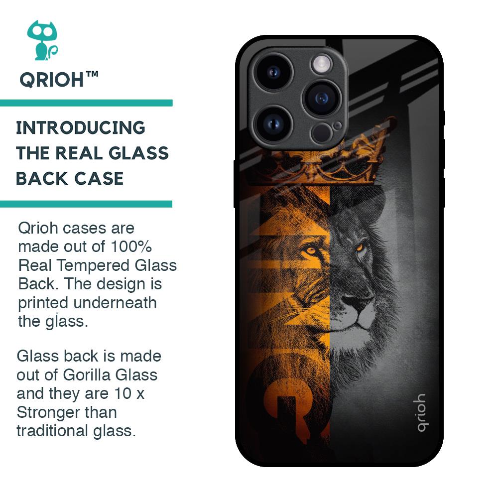King Of Forest Glass Case for iPhone 14 Pro Max