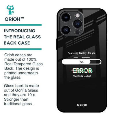 Error Glass Case for iPhone 14 Pro Max