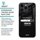 Error Glass Case for iPhone 14 Pro Max